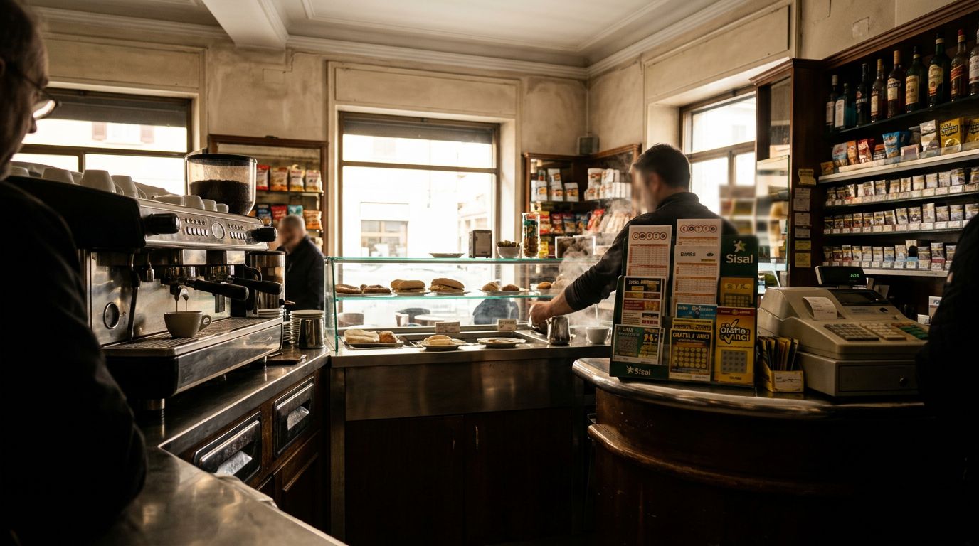 Bar Tabacchi Lotto Sisal Gratta e Vinci in Centro Città