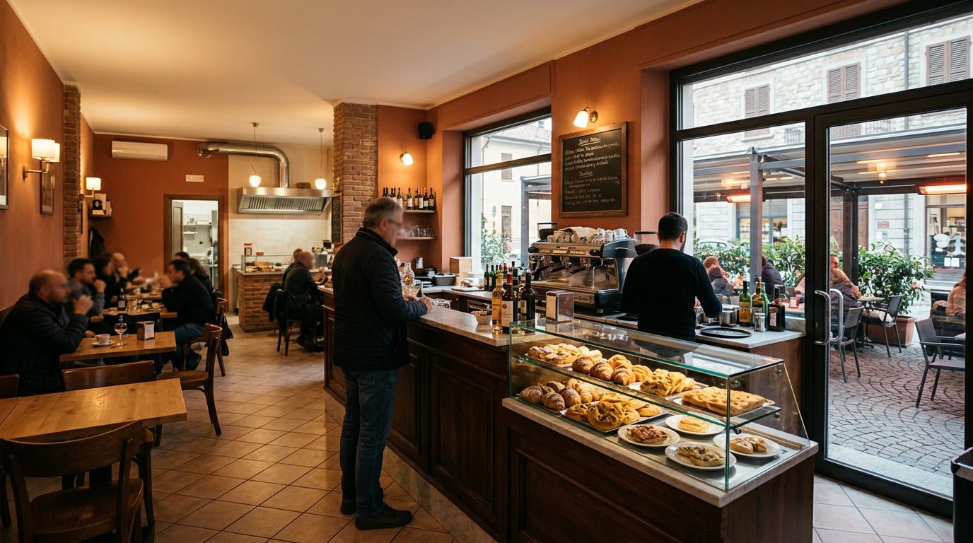 Bar Tavola Fredda e Calda con Dehor a Stradella