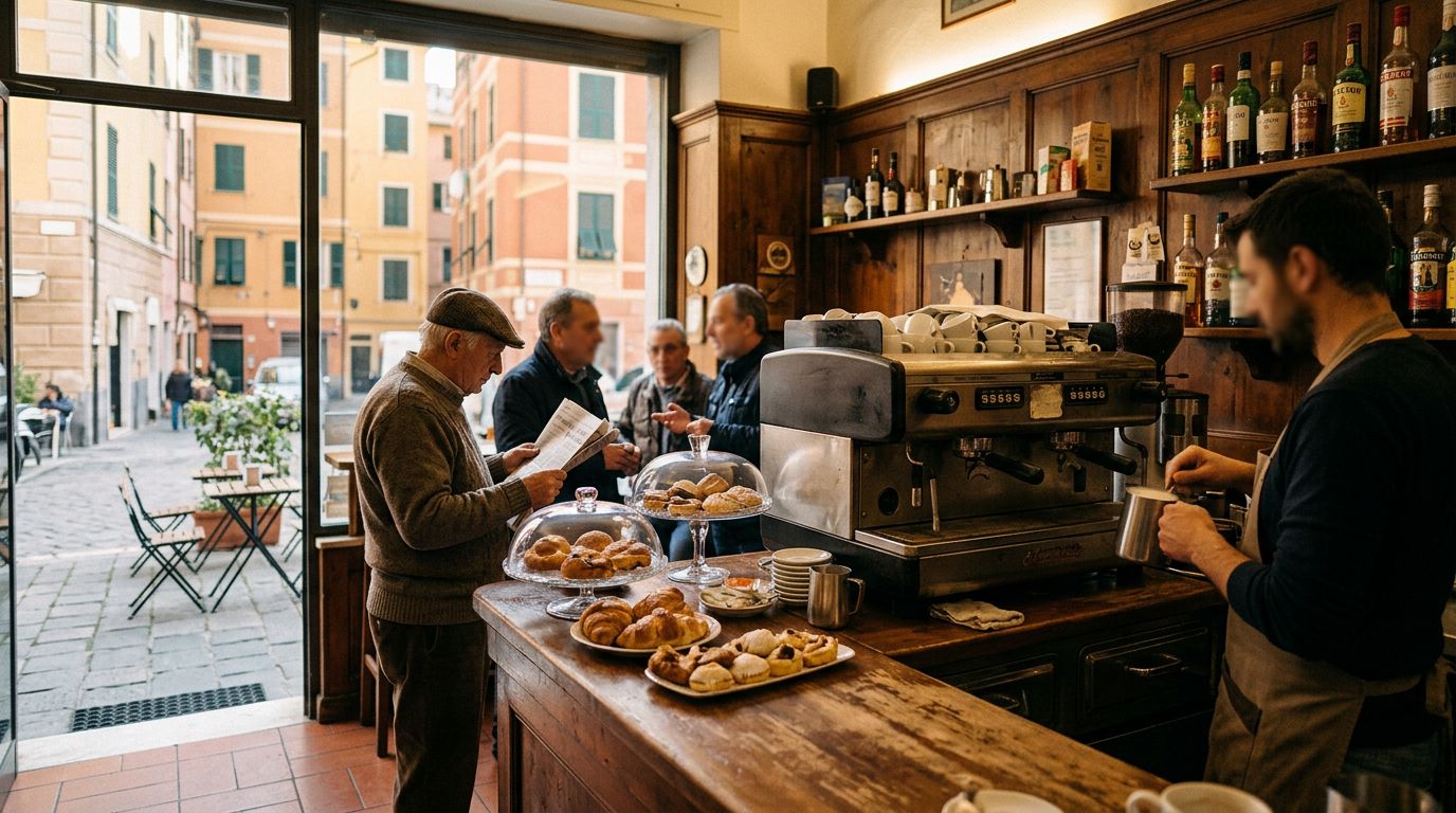 Bar Storico in Centro Città, Genova - Ottima Opportunità con Dehor
