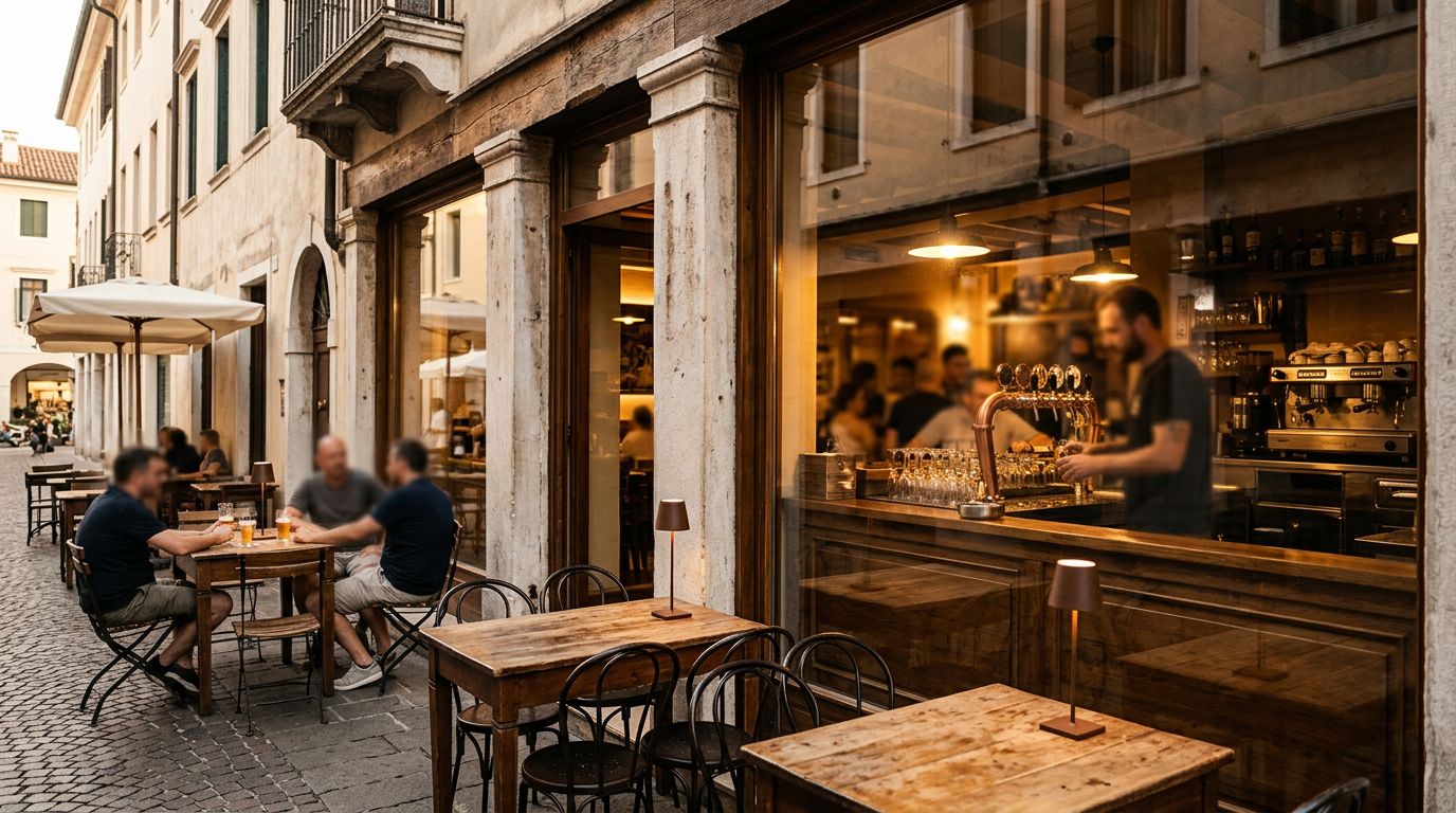 Storico Pub-Birreria con Plateatico a Padova - Affitto Modico