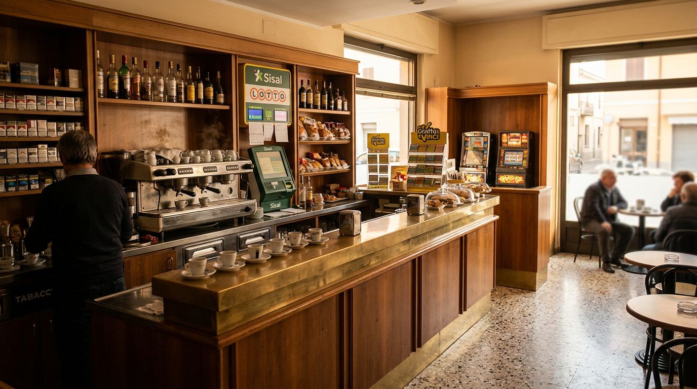 Bar Tabacchi Lotto Sisal Gratta e Vinci a Caorso (PC)