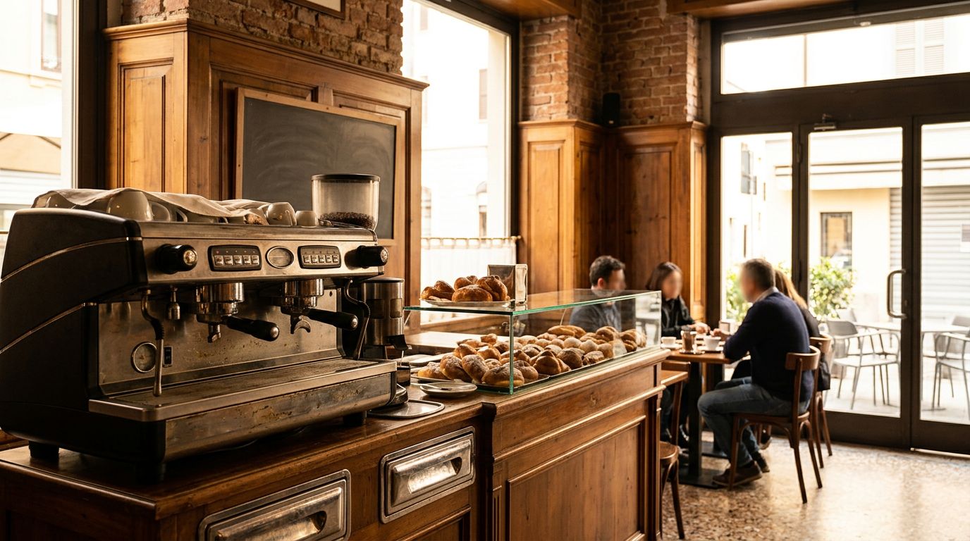 Caffetteria Storica con Cucina in Monza, Zona Cazzaniga