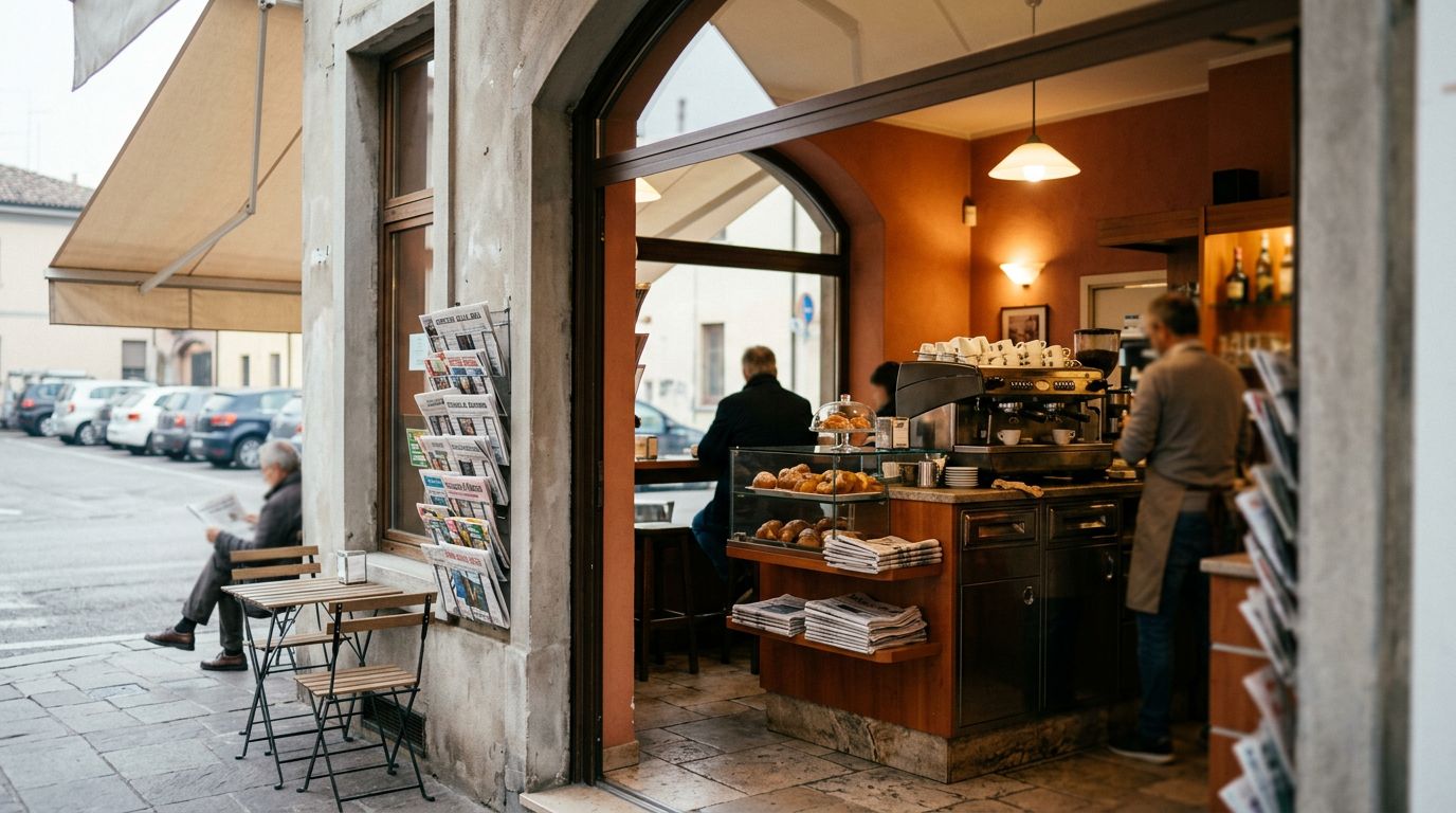 Bar Edicola in Vendita a Marcaria, Ottima Posizione con Parcheggio