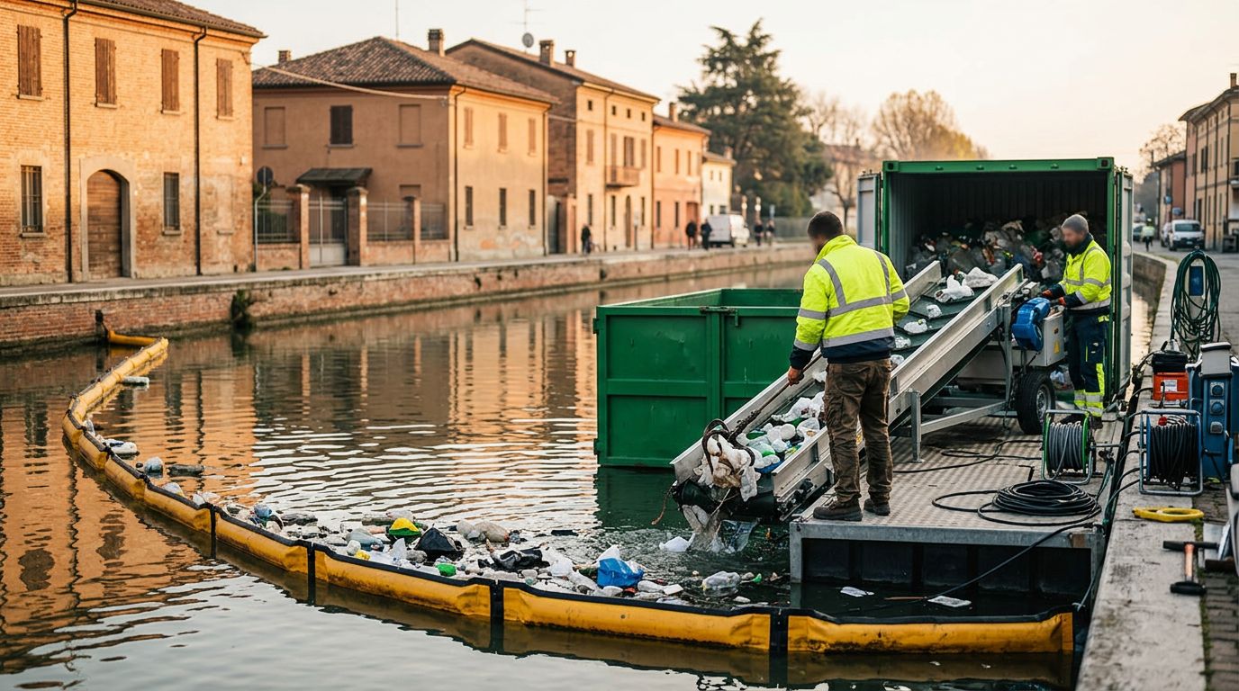 Start-up Climate-Tech con Brevetto per Recupero Plastiche in Acque
