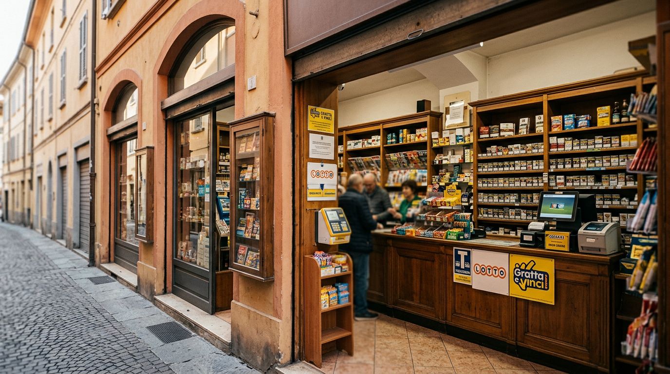 Tabaccheria Ricevitoria Lotto a Salsomaggiore Terme con Servizi Online