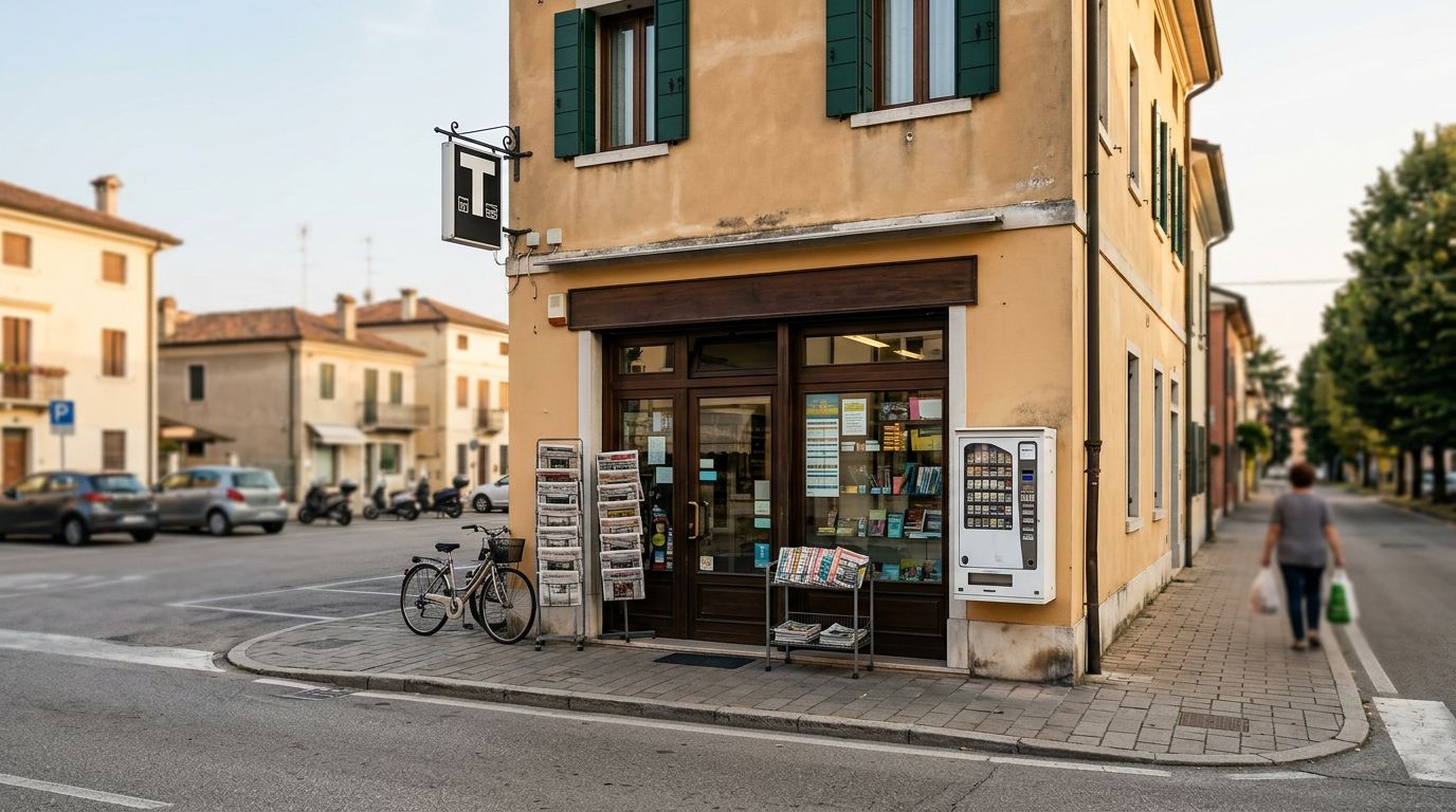 Tabaccheria Edicola con Immobile in Vendita Vicinanze Mestre
