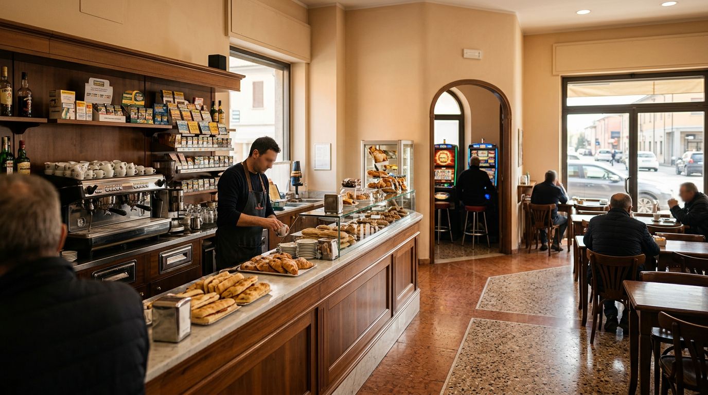 Bar Tabacchi con Sala Slot in Posizione di Forte Passaggio, Parma