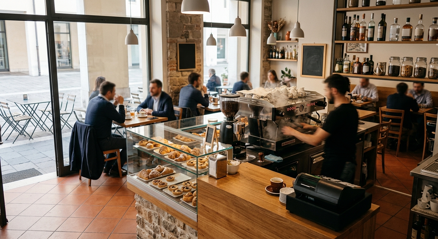Bar in zona uffici a Padova - Ottima posizione e arredi nuovi
