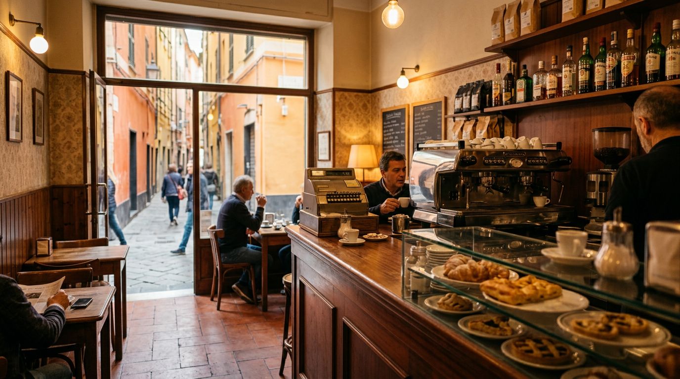 Storico Bar-Caffetteria in Vendita, Zona San Lorenzo, Genova
