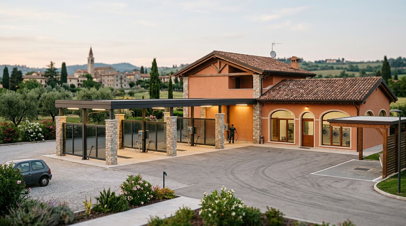 Autolavaggio Self-Service con Lavanderia e Servizio a Mano in Provincia di Verona