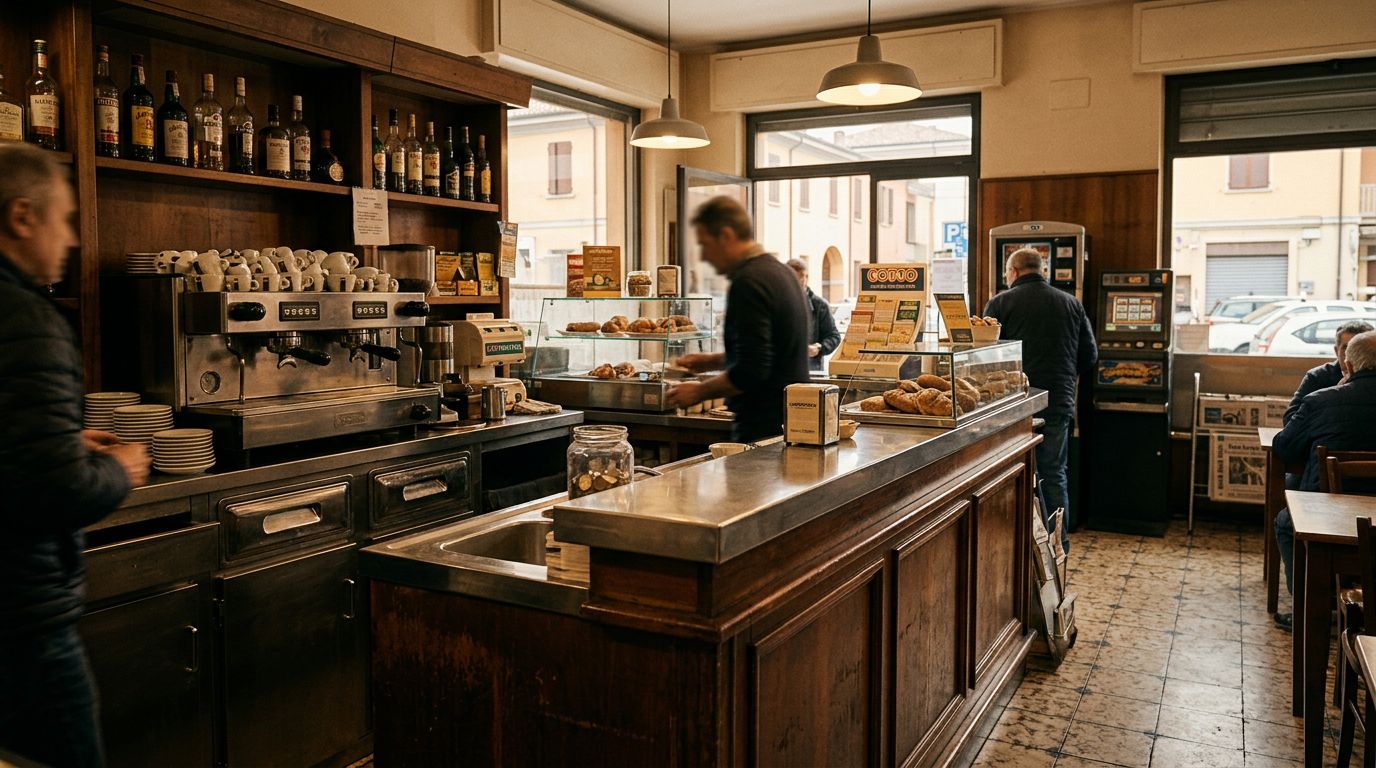 Bar Tabacchi Lotto Sisal in Zona Popolata con Ampio Parcheggio