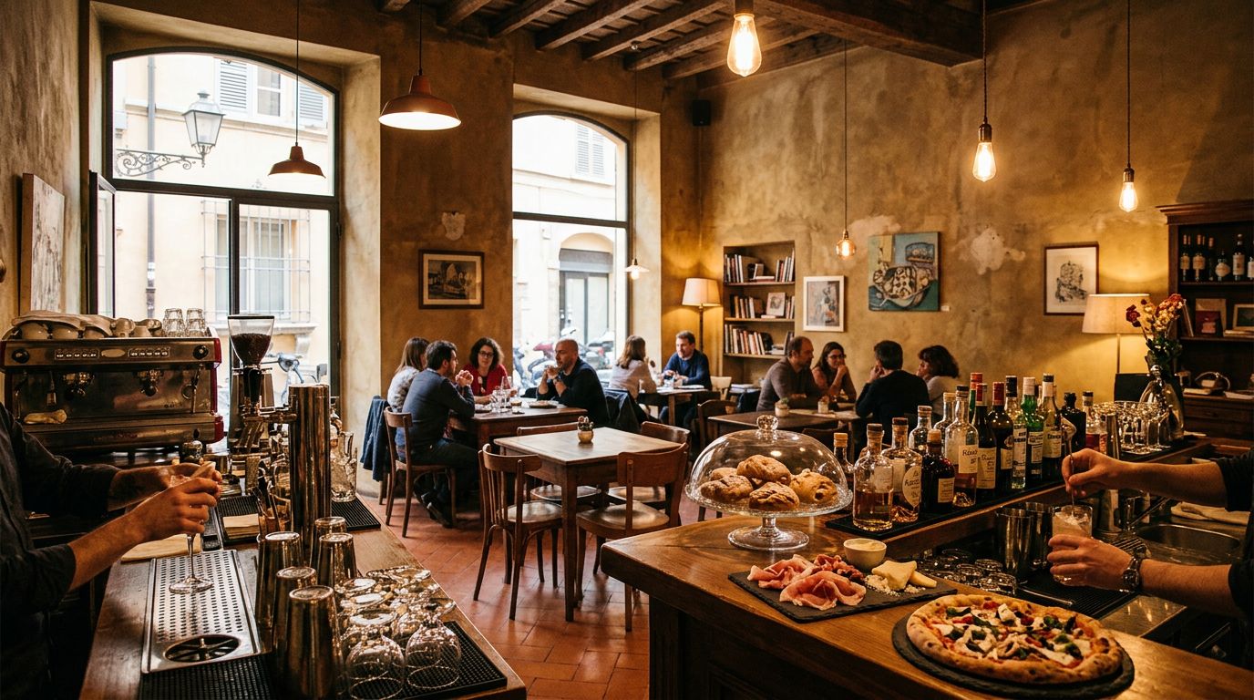 Cocktail Bar e Ristorazione Gourmet in Zona ZTL a Parma