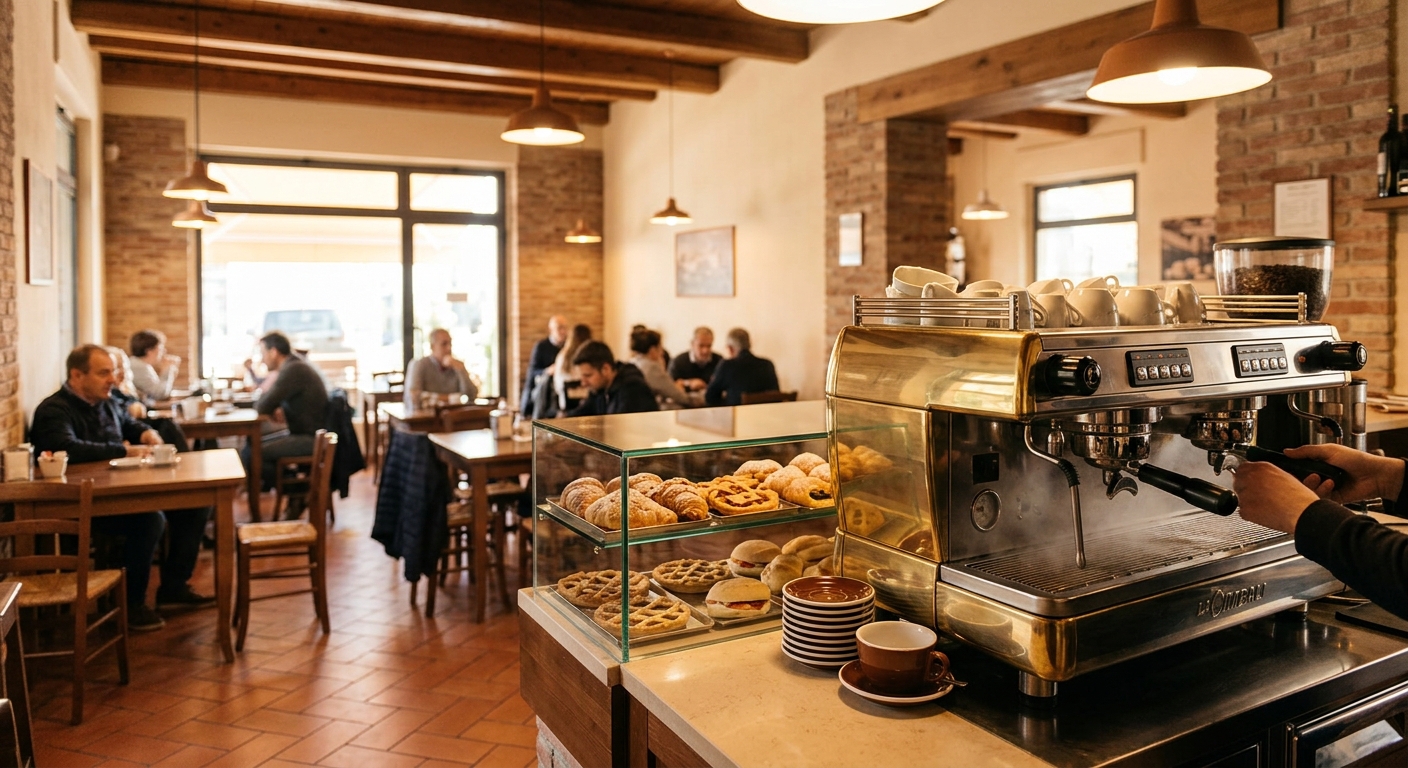 Bar Bistrot con Incasso Giornaliero di €1.900 Vicino Novellara