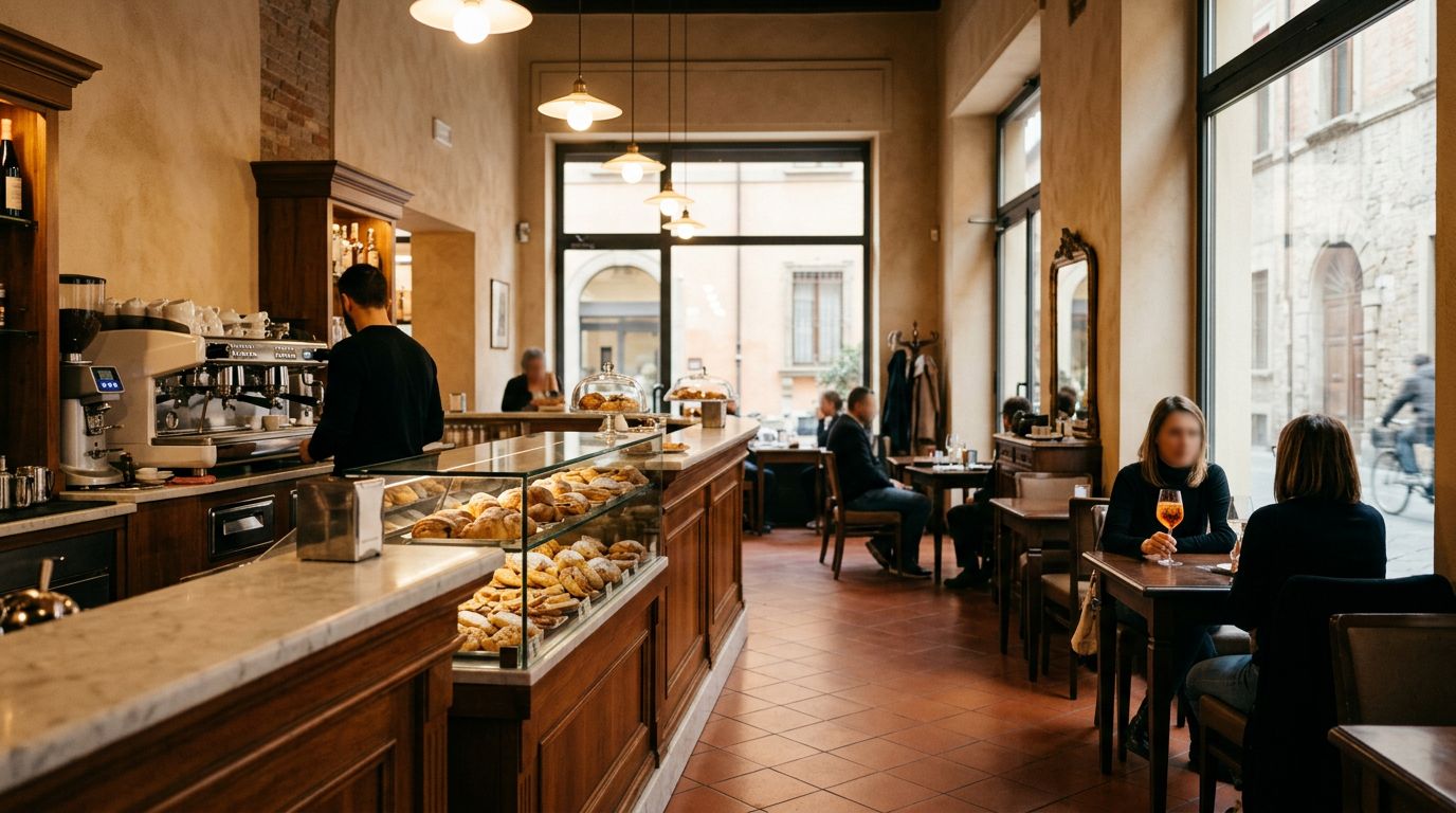Caffetteria con Aperitivi e Tavola Fredda in Zona ZTL