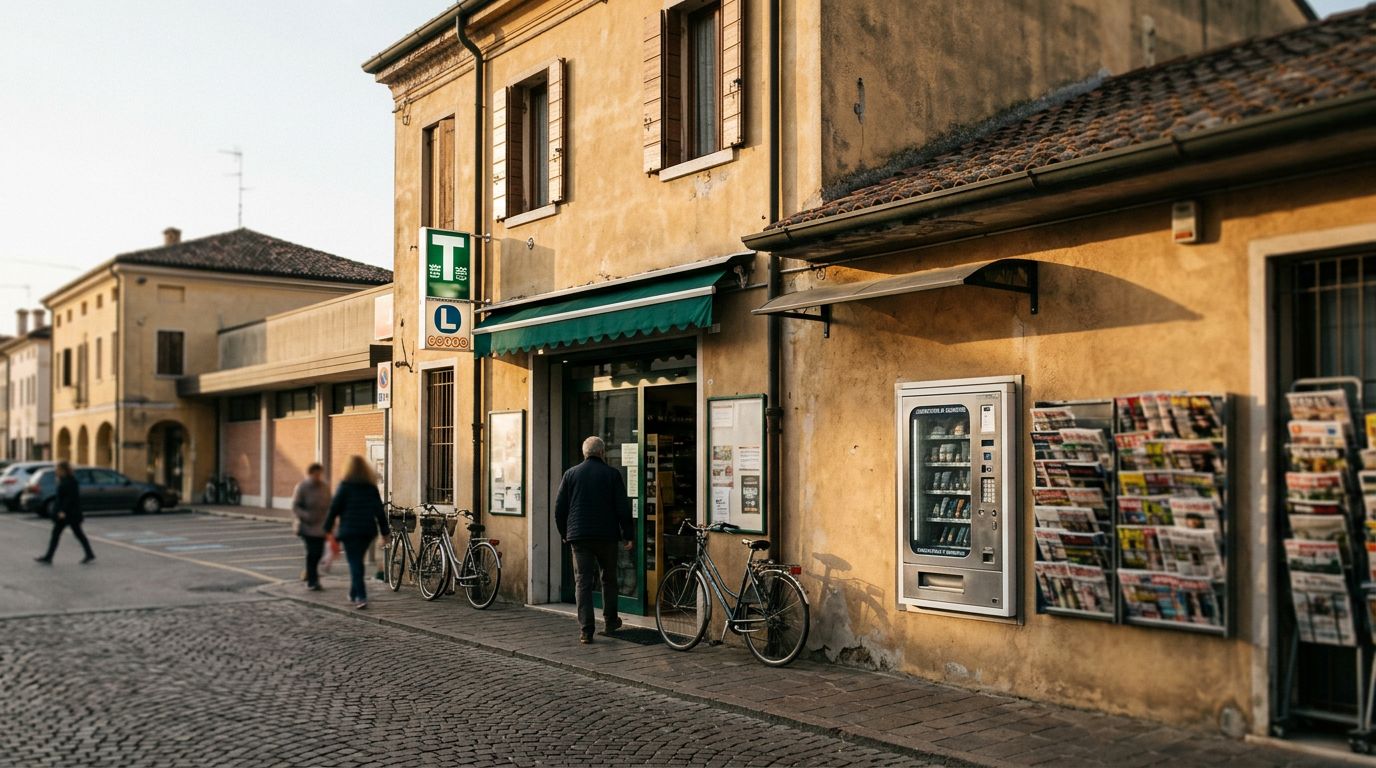 Tabaccheria Edicola con Distributore Sigarette a Padova