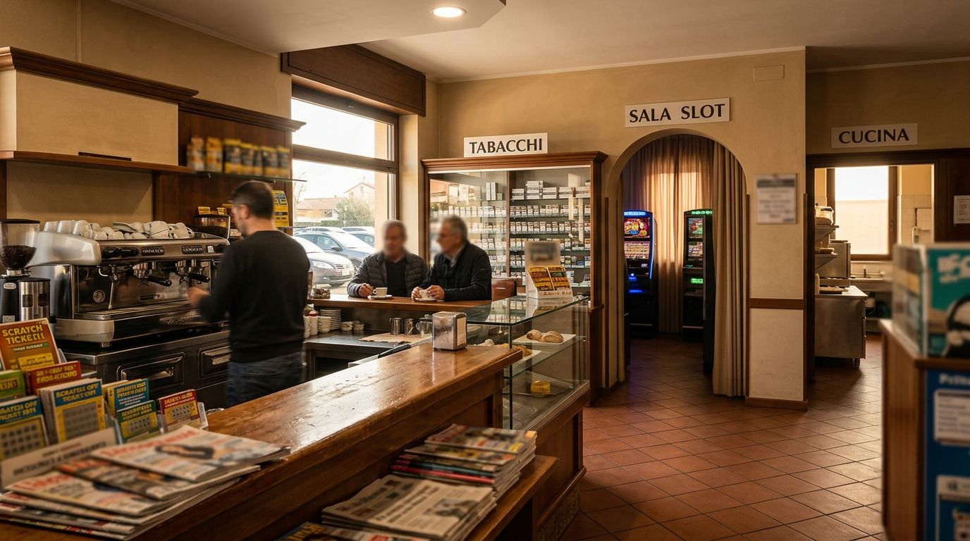 Rimini: Bar Tabacchi Lotto, Sala Slot, Edicola, Cucina, Ampio Parcheggio Privato