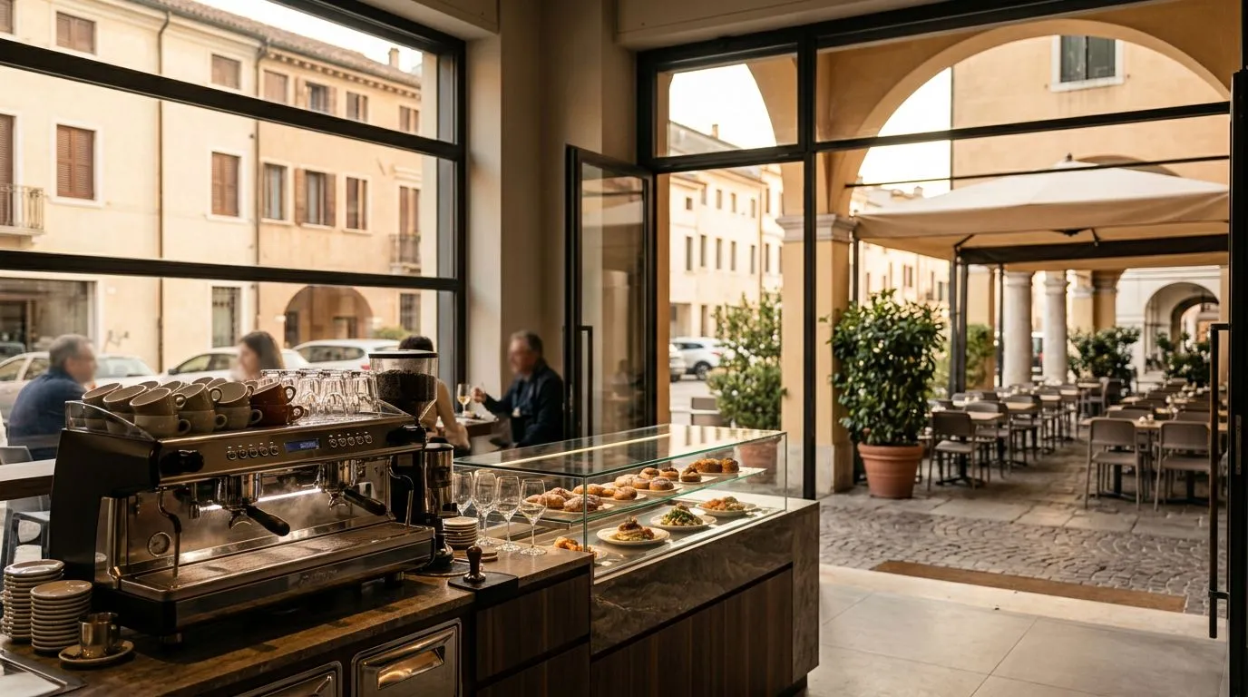 Vendesi Bar Bistrot Moderno con Ampio Plateatico a Padova