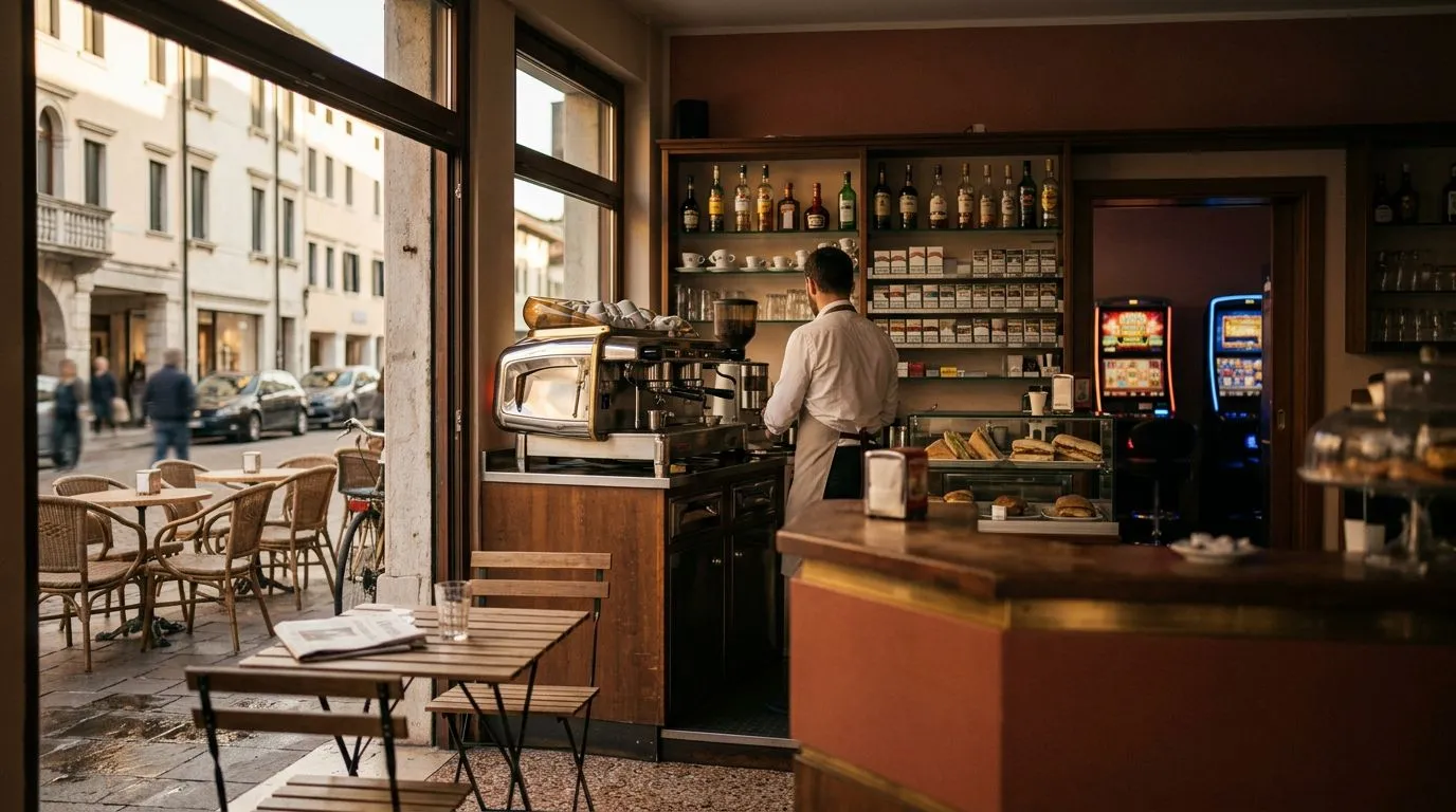 Bar Tabacchi con Sala Slot e Plateatico a Pordenone