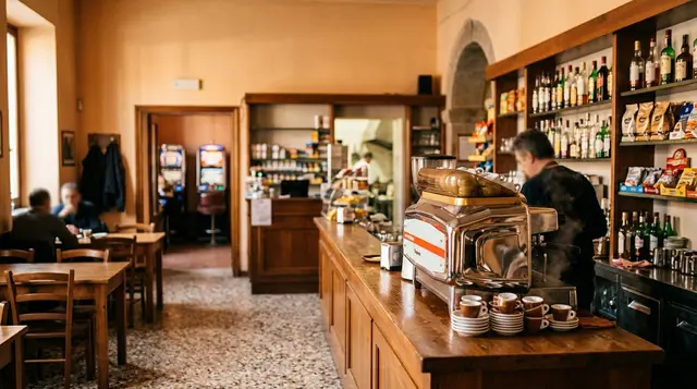 Bar Tabacchi con Cucina e Sala Slot in Zona di Forte Passaggio a Parma