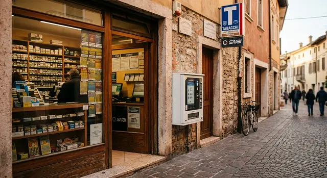位于Sant'Ambrogio di Valpolicella (VR)的Tabaccheria和SNAI投注点