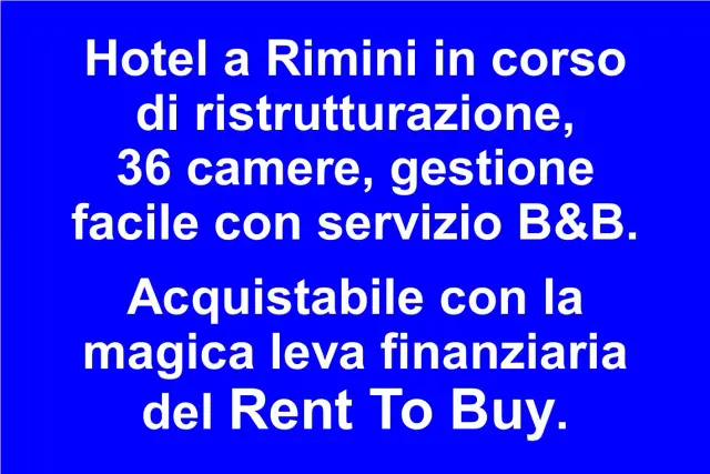 Hotel 36 Camere in Ristrutturazione, Ottima Opportunità in Emilia-Romagna