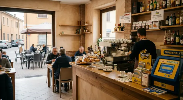 位于 Pegognaga (MN) 的 Bar Gelateria con Gratta e Vinci
