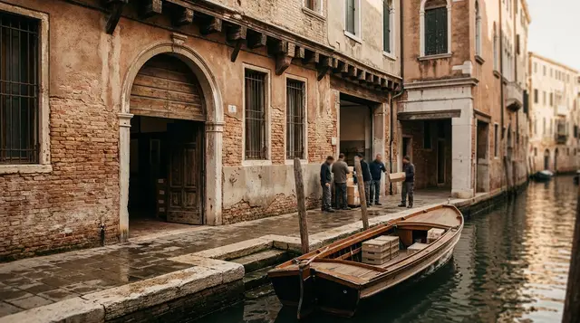 Magazzino di 1.000 mq con accesso diretto a Cannaregio
