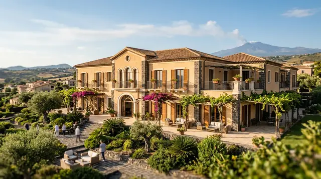 Casa di riposo con alta occupazione e spazi esterni a Catania