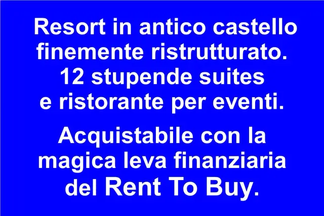 Resort esclusivo in castello medievale con vista panoramica nelle Marche