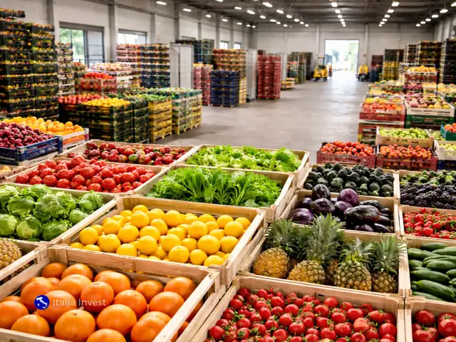 Investimento settore ingrosso ortofrutta in Sardegna