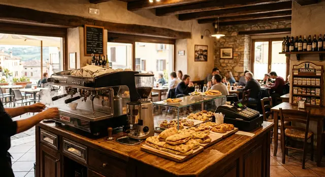 Bar Paninoteca in Vendita a Velo Veronese, Ottima Posizione e Incassi