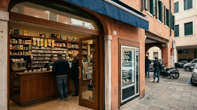 帕多瓦繁忙地区的烟草店，可经营酒吧