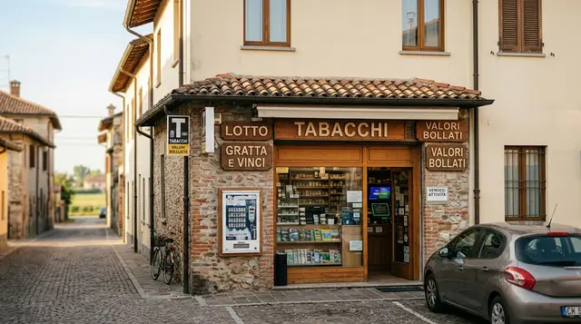 Tabaccheria Lotto Gratta e Vinci in Vendita vicino Casalmaggiore